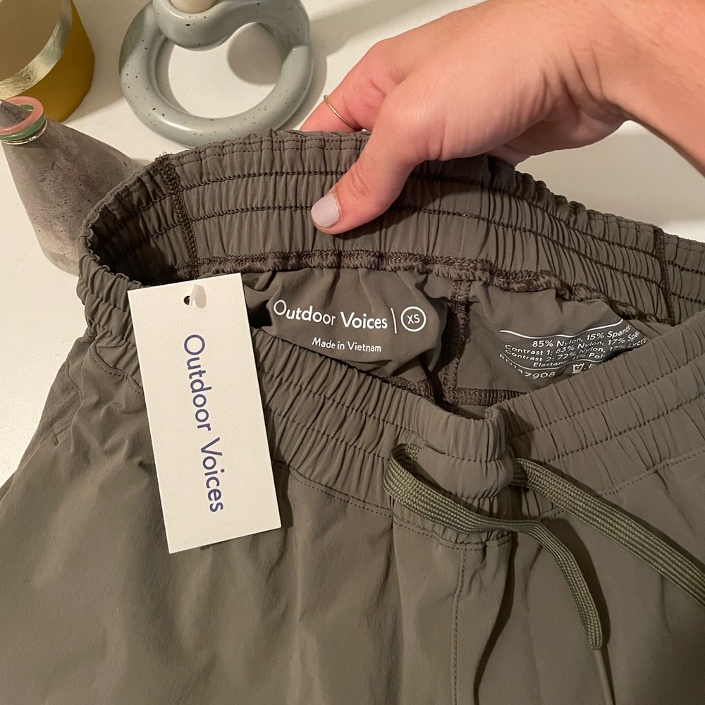 Outdoor Voices Track Pant - Tea Tree